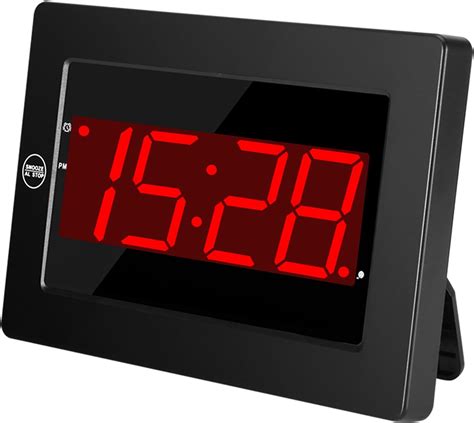 large battery operated digital wall clock|battery powered kitchen wall clock.